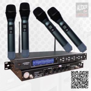 AUDERPRO AP-929WM-4H MICROPHONE 4 GENGGAM