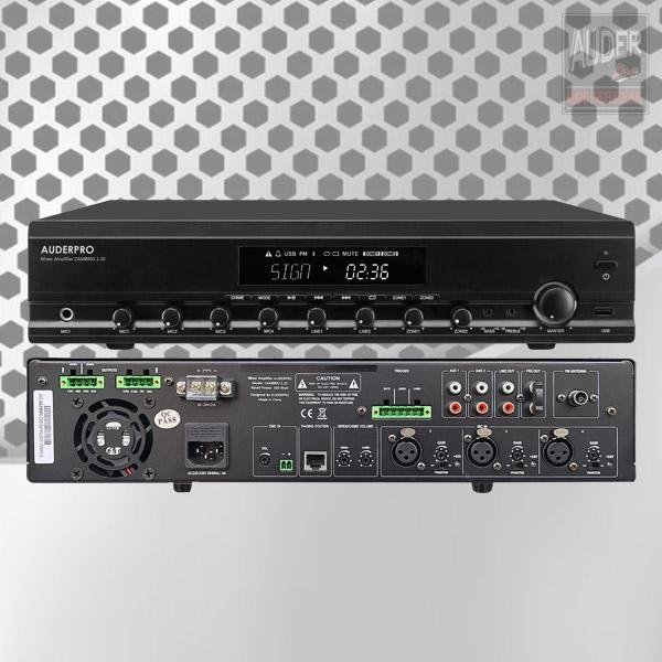 AUDERPRO CAMBRIO 2-12 120 WATT 2 ZONE