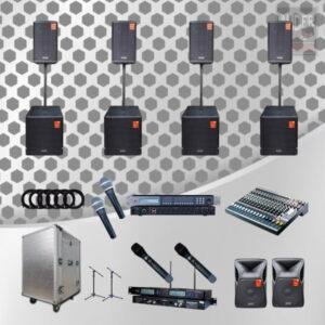 PAKET SOUND SYSTEM GOLDEN 4 SOUNDCRAFT AUDERPRO