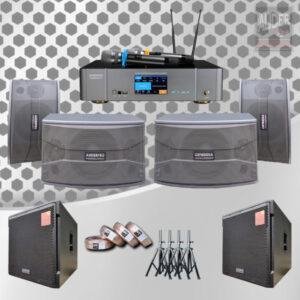 PAKET DIGITAL KARAOKE TM1 AUDERPRO HARMONY + SPEAKER 10 INCH