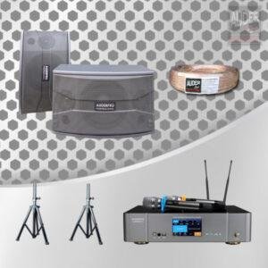 PAKET DIGITAL KARAOKE TM10 AUDERPRO HARMONY + SPEAKER 10 INCH