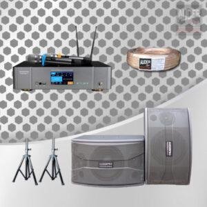 PAKET DIGITAL KARAOKE TM11 AUDERPRO HARMONY + SPEAKER 8 INCH