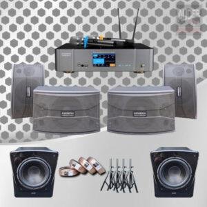PAKET DIGITAL KARAOKE TM3 AUDERPRO HARMONY + SPEAKER 10 INCH