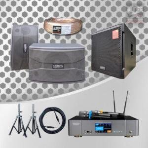 PAKET DIGITAL KARAOKE TM6 AUDERPRO HARMONY + SPEAKER 10 INCH