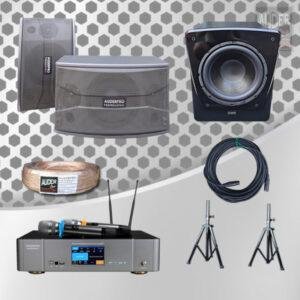 PAKET DIGITAL KARAOKE TM7 AUDERPRO HARMONY + SPEAKER 10 INCH