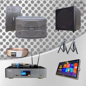 PAKET DIGITAL KARAOKE P8 AUDERPRO HARMONY + GEISLER M19 2 TB