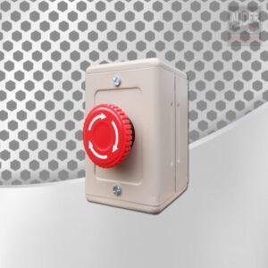 TOMBOL PUSH BUTTON ALARM / SIRINE + BOX INSTALASI ALARM